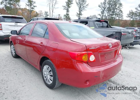 2009 Toyota Corolla Le z USA, uszkodzony, nr VIN 2T1BU40E79C144373